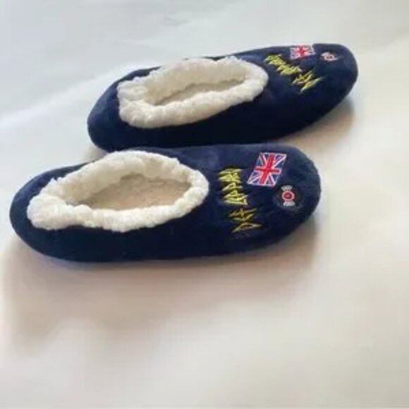 GIFT SET Def Leppard Slippers Womens 7 Calming FOOT SOAK Salt Mint Green Tea - Picture 8 of 11